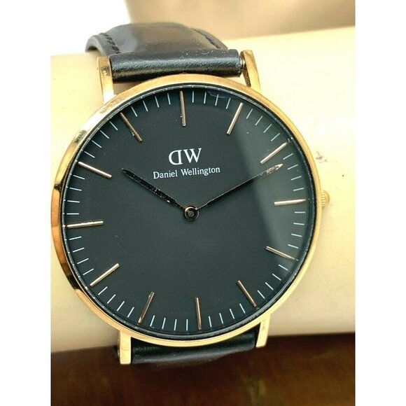 Daniel Wellington Classic Black and Gold Women's Watch - Picture 9 of 12